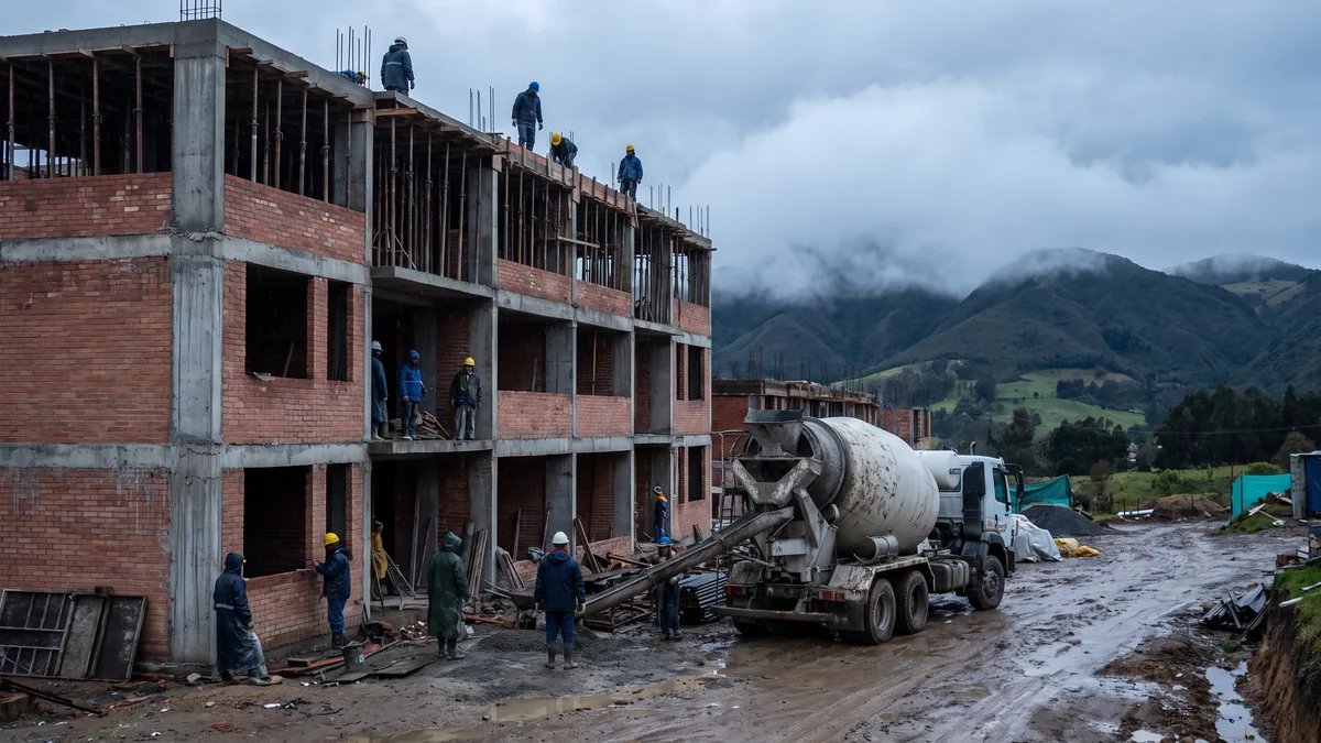 Concreto premezclado en Bogotá