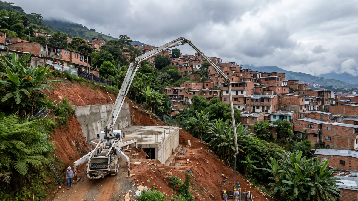 Concreto premezclado en Medellín y el Valle de Aburrá